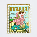 Italia Scooter Meme enamel pin by Pinbuds