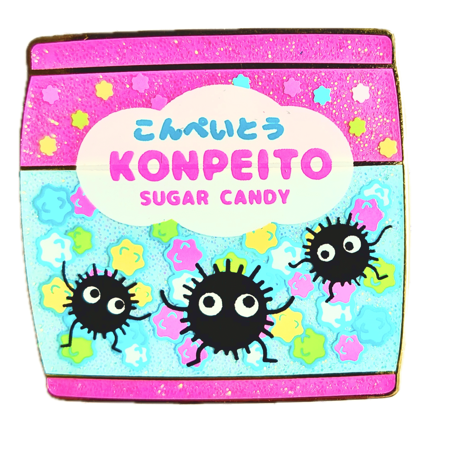 Pinbuds Enamel pin Konpeito spirited candy enamel pin