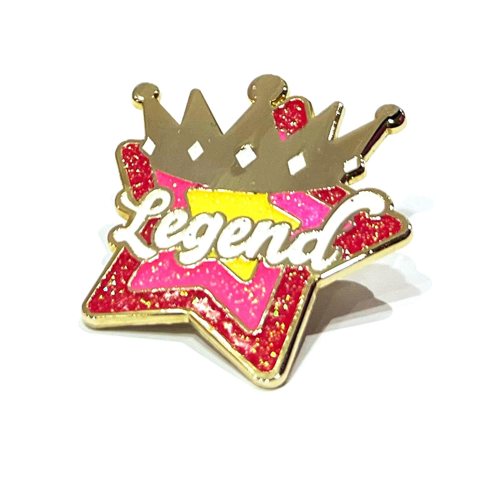 pinbuds Enamel pin Legendary Legend Star Pin Reading is fundamental pin