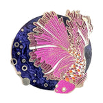 Lesbian Scales Rainbow Fish enamel pin by Pinbuds