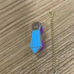 Atlantis Lost Princess Crystal enamel pin, gold plating