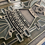 Luisa's Door Spotify enamel pin, Spotify code scannable