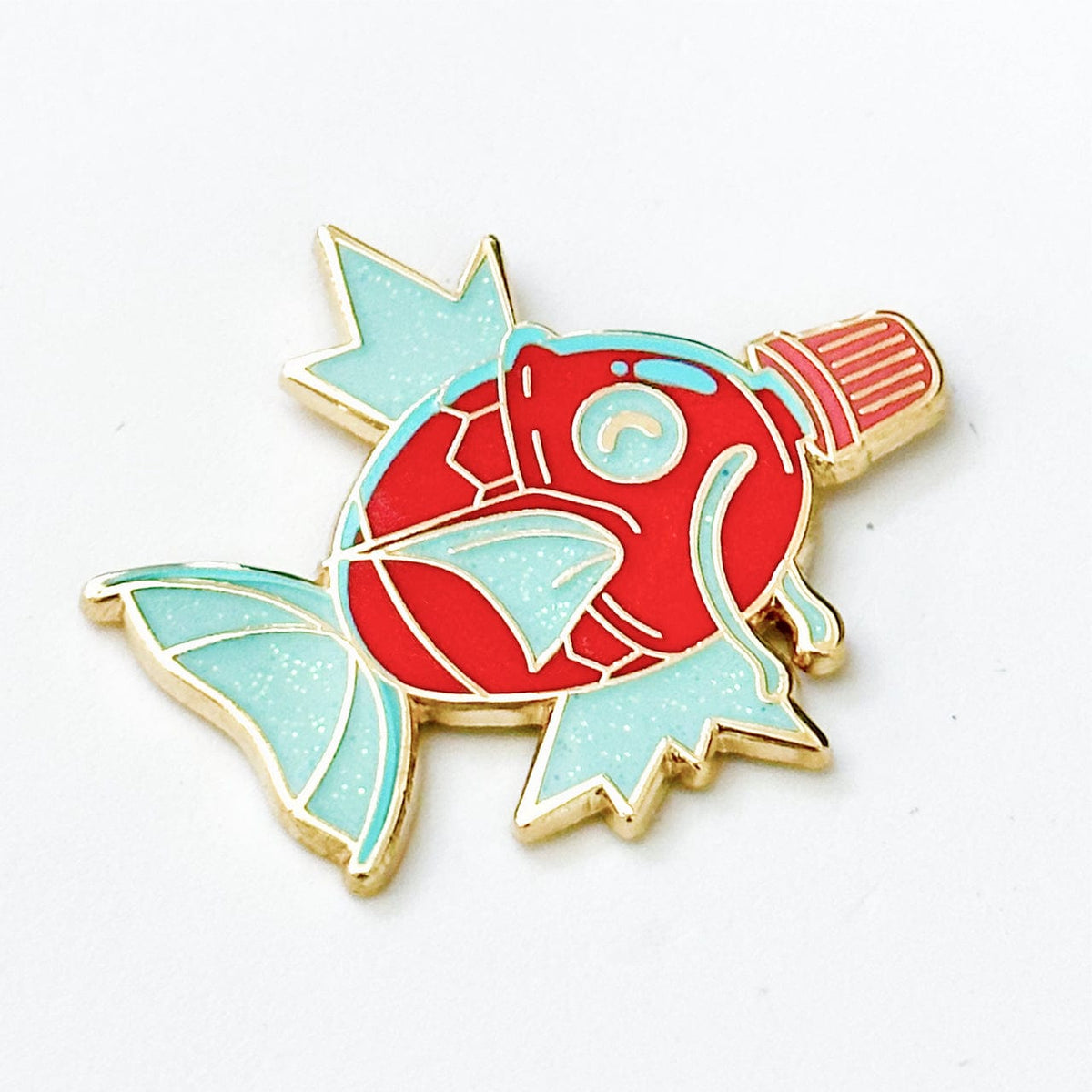Magik Sauce Fan Art enamel pin, gold plating