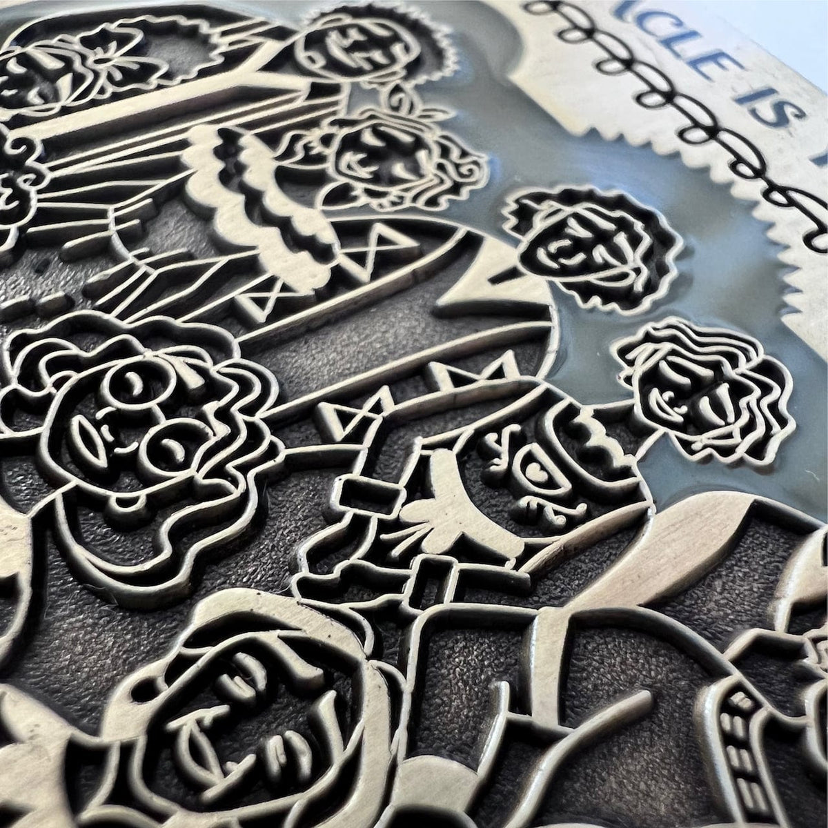 Madrigal Door Spotify enamel pin, hard enamel
