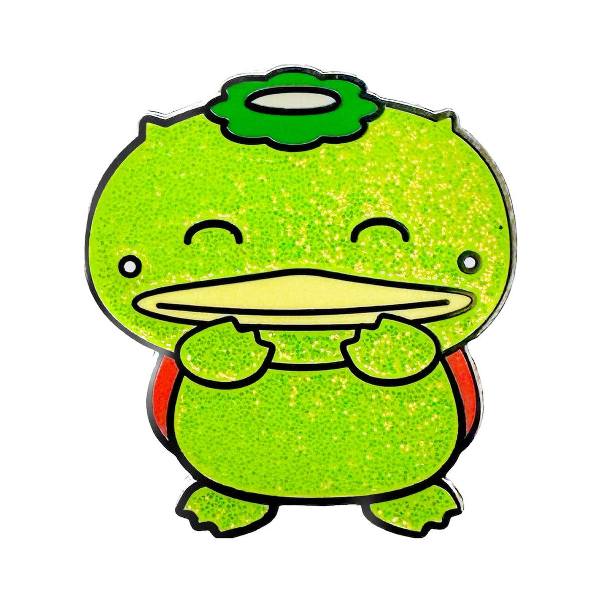 Mischievous Turtle – Kaparu enamel pin by Pinbuds