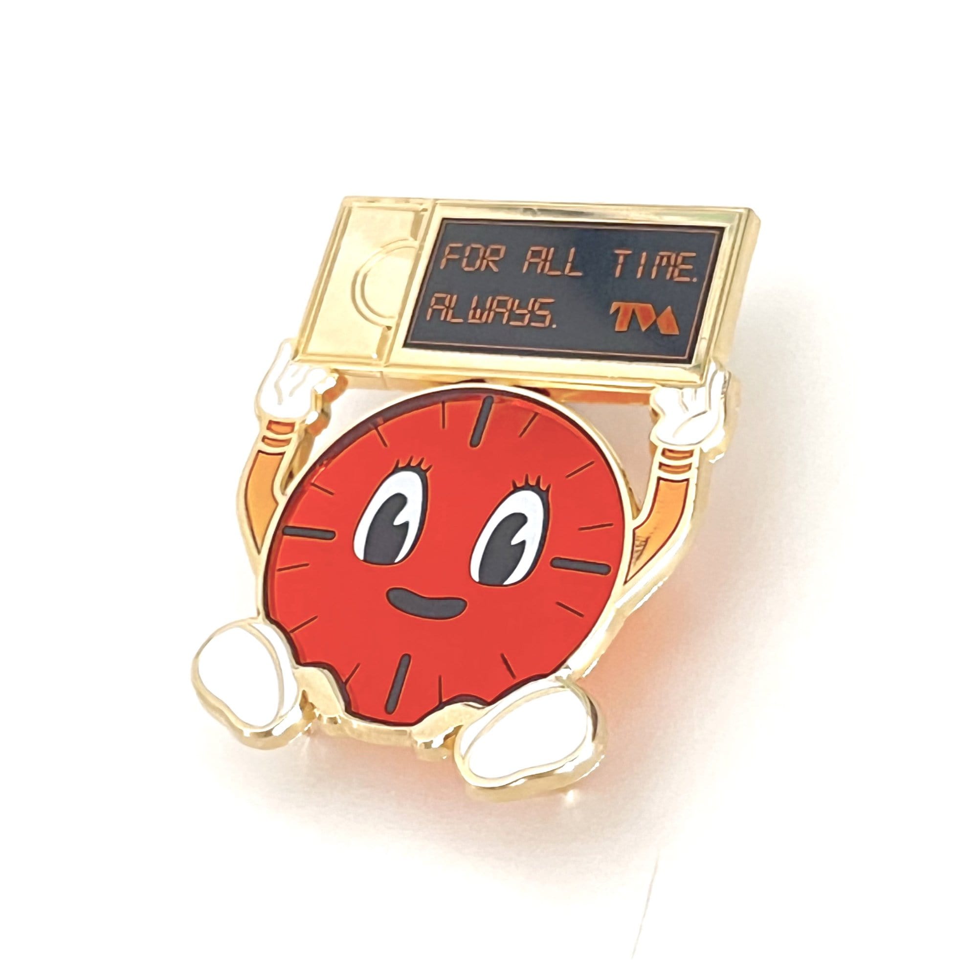 Miss Time enamel pin by Pinbuds