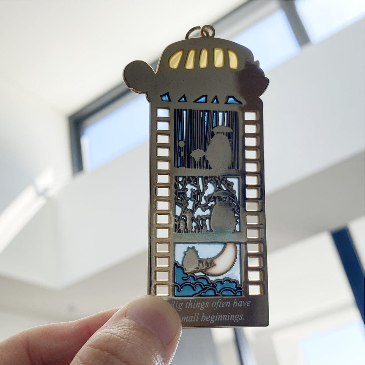 Lost Spirits Film Strip enamel pin, transparent