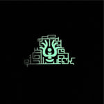 Lost Spirits Film Strip enamel pin, glow in the dark