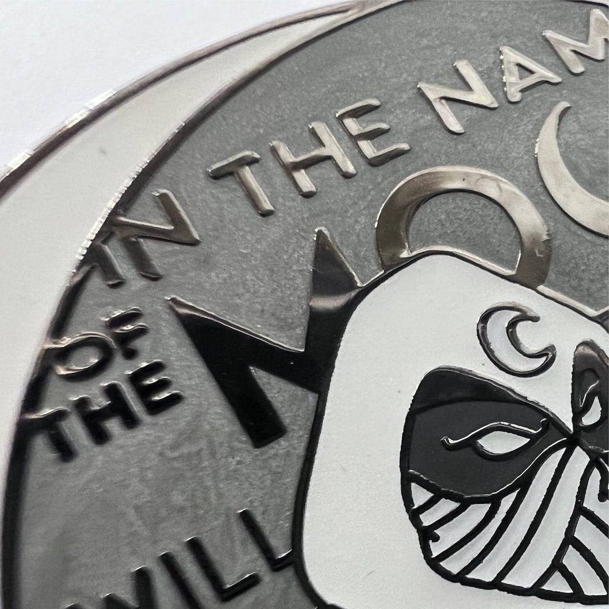 Moon Knight x Sailor Moon Fan Art enamel pin, hard enamel