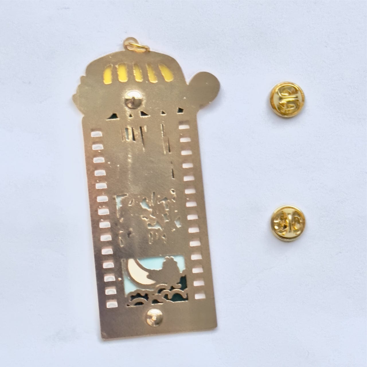 pinbuds Enamel Pin (patreon) "Night Spirits" Film Strip Pin (stainglass)