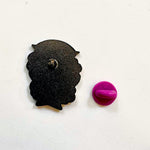 BBQ Lamb Mascot enamel pin, glitter