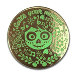 Seize Your Moment enamel pin, designed in Sydney