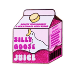 Silly Goose Juice enamel pin by Pinbuds