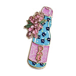 Soot Sprite Ramune enamel pin, gold plating