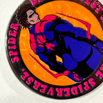 Spider Daddy enamel pin, black plating