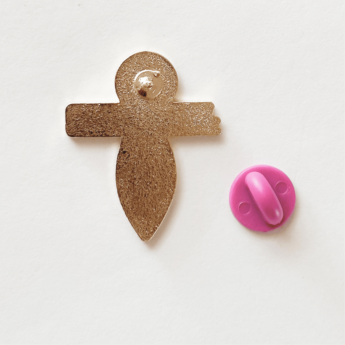 Paper Shikigami Spirit enamel pin, gold plating