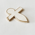 Paper Shikigami Spirit enamel pin, hard enamel