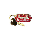 Spotify Code hard enamel keychain, Spotify code scannable