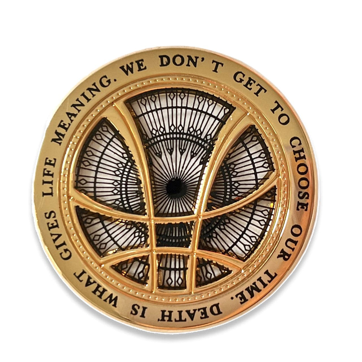 Strange Hero enamel pin by Pinbuds