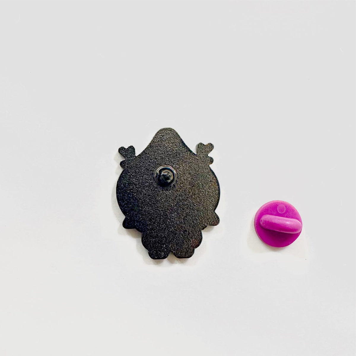 Strawberry Deer Mascot enamel pin, glitter
