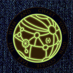 Treasure Planet Map enamel pin, glitter