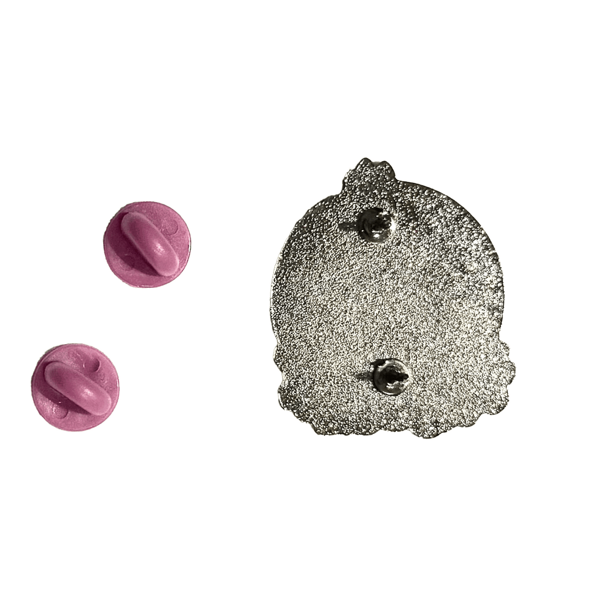 Unbothered Capybara with a Gun enamel pin, hard enamel