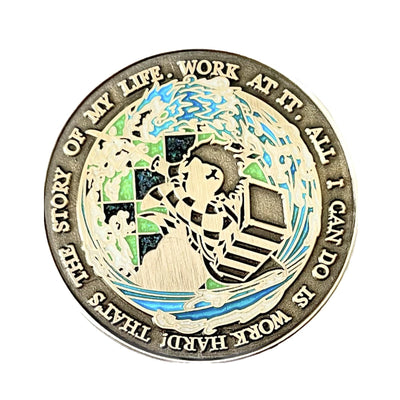 Water Breathing Demon Warrior Pin