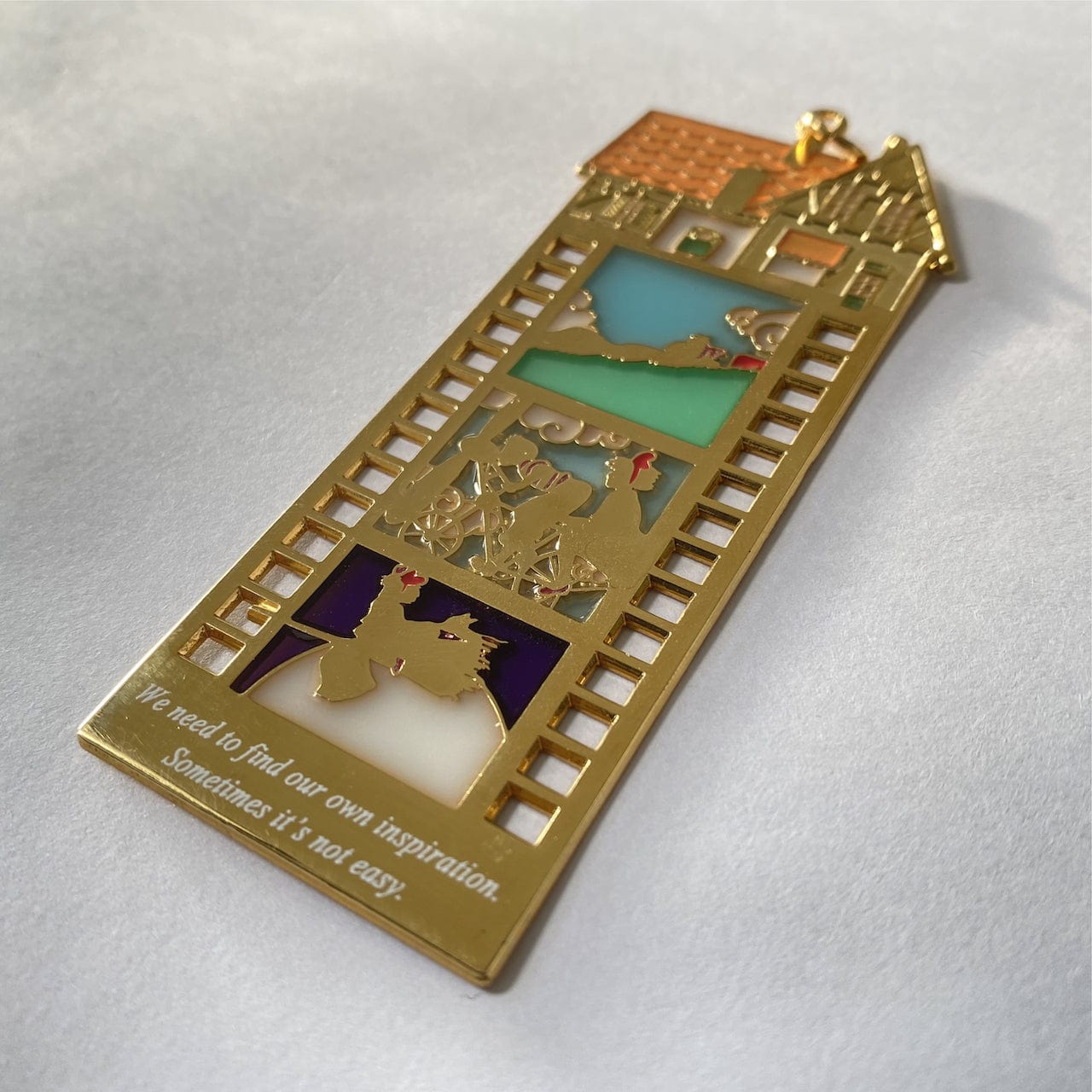 pinbuds Enamel pin "Water Spirits" Film Strip Pin (stainglass)