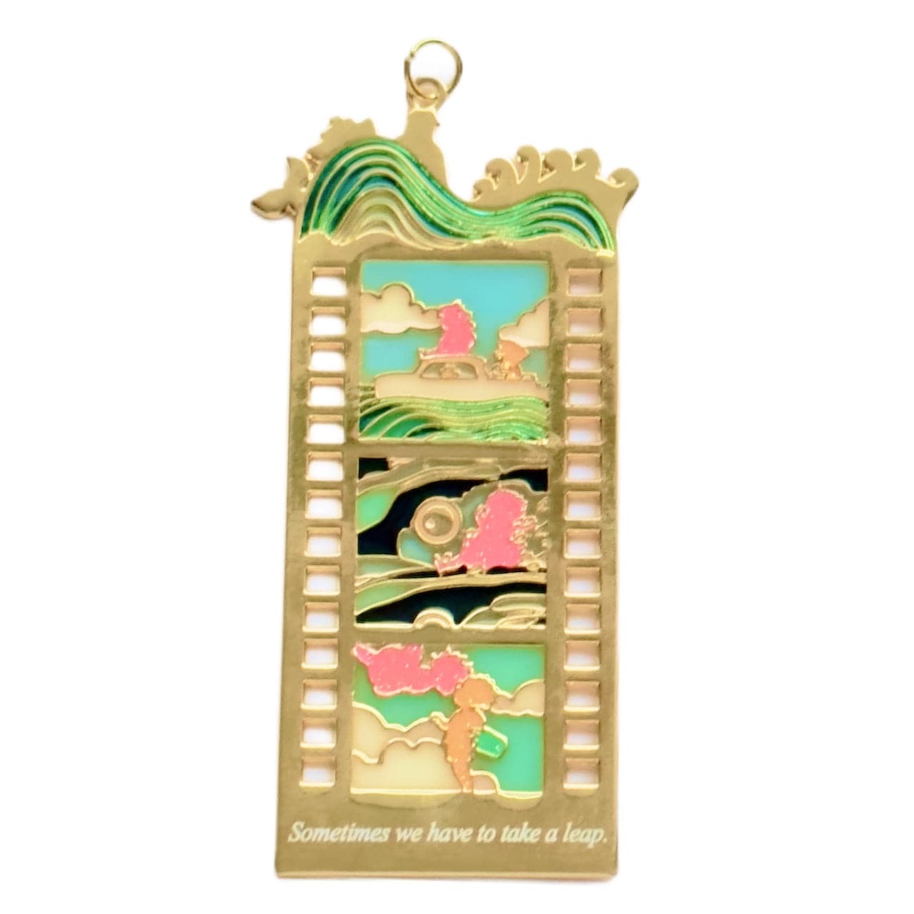 pinbuds Enamel pin Water Spirits Pin "Forest Spirits" Film Strip Pin (stainglass)