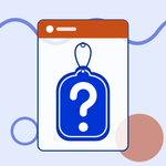 Mystery Air Freshener by Pinbuds: a hanging air freshener on its scent card with a big question mark, design and scent picked at random