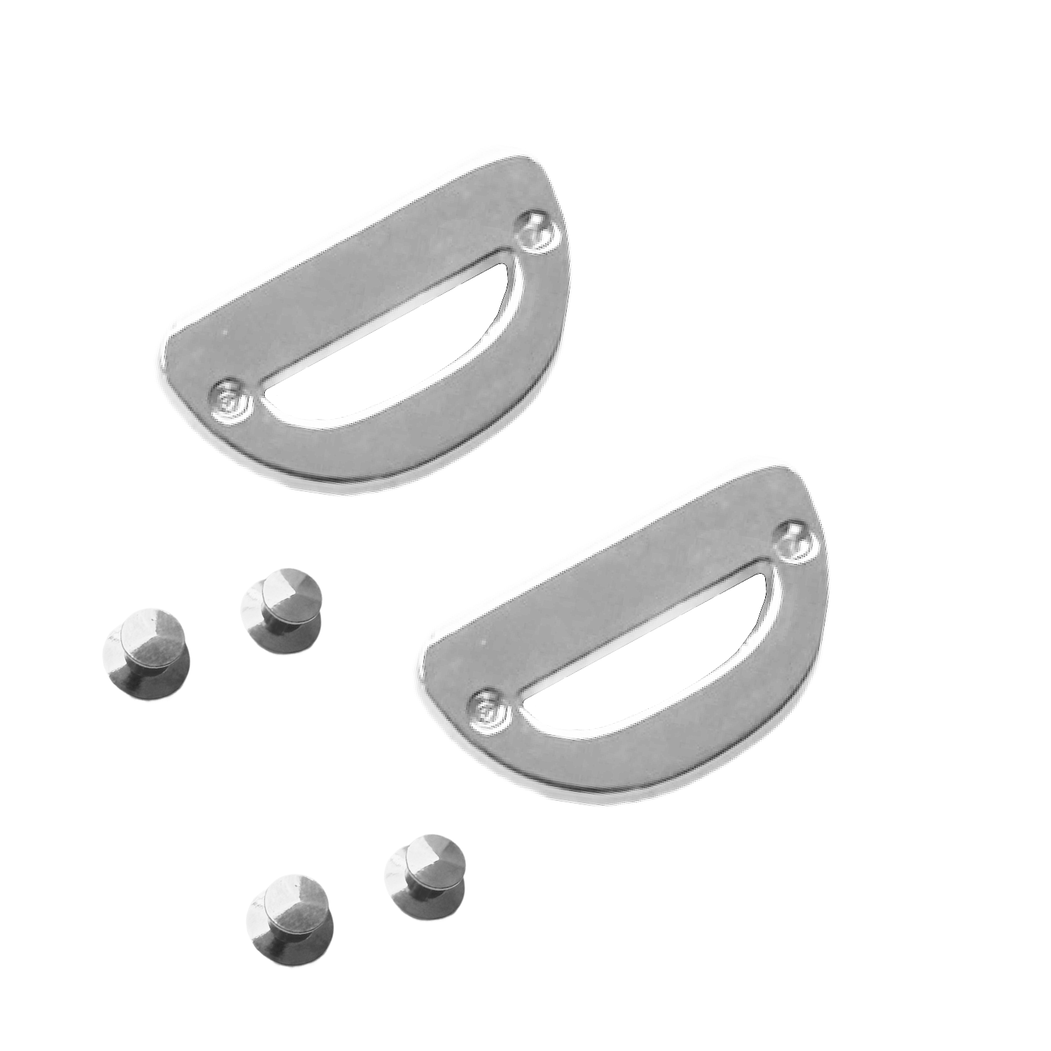 pinbuds Pin Accessory Silver D-Ring Pins (2-Pack)