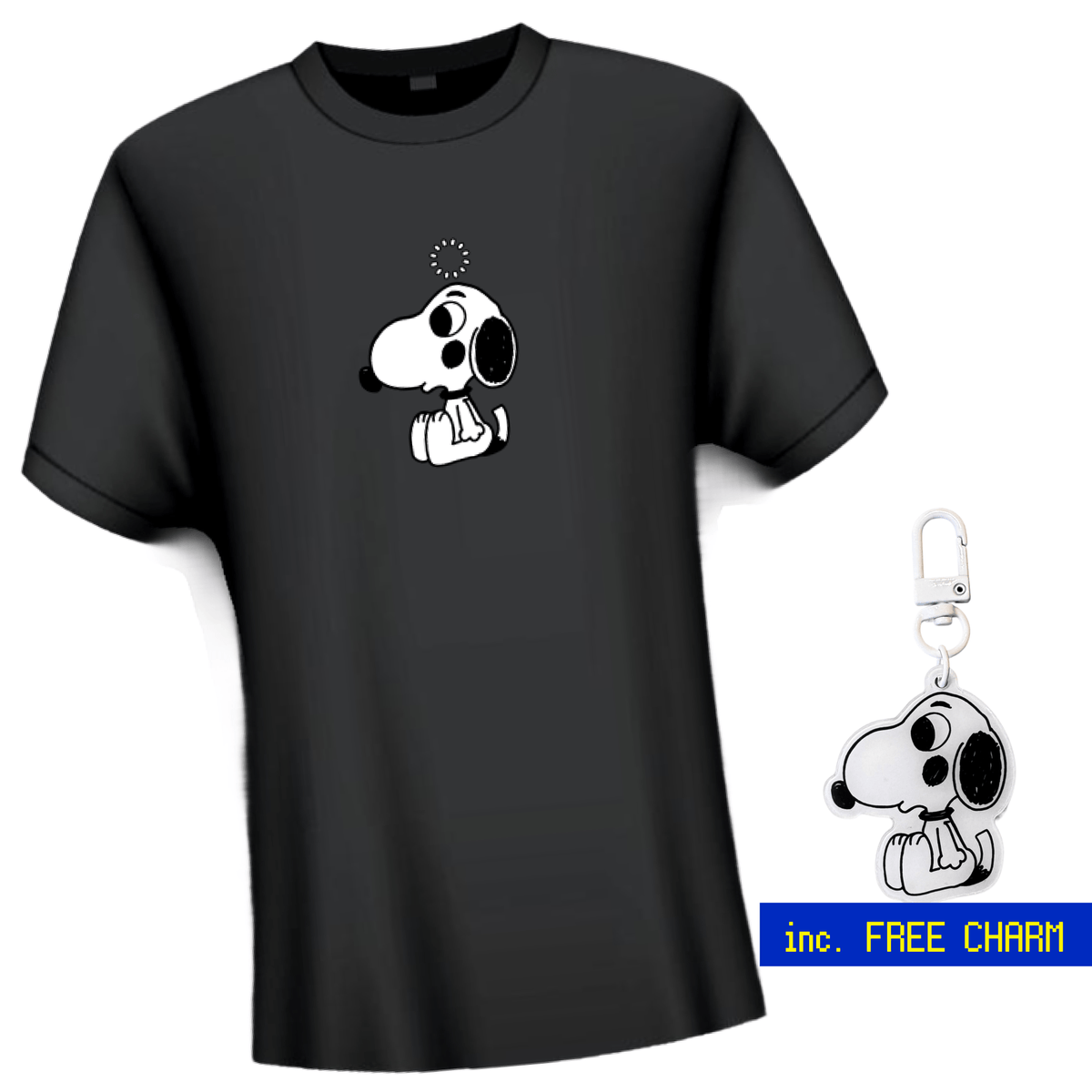 Snoopy Hyperpigmentation T-Shirt by Pinbuds