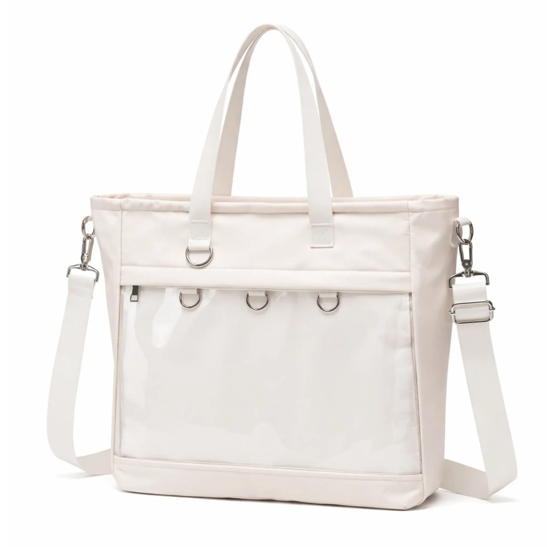 16" 2-Way ITA Tote & Crossbody Bag, Waterproof Oxford Pin Display v5 - clean carry