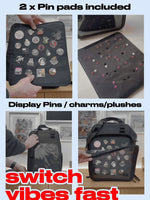 17" 4-Way ITA bag: two removable pin pads, swapped in and out of the window