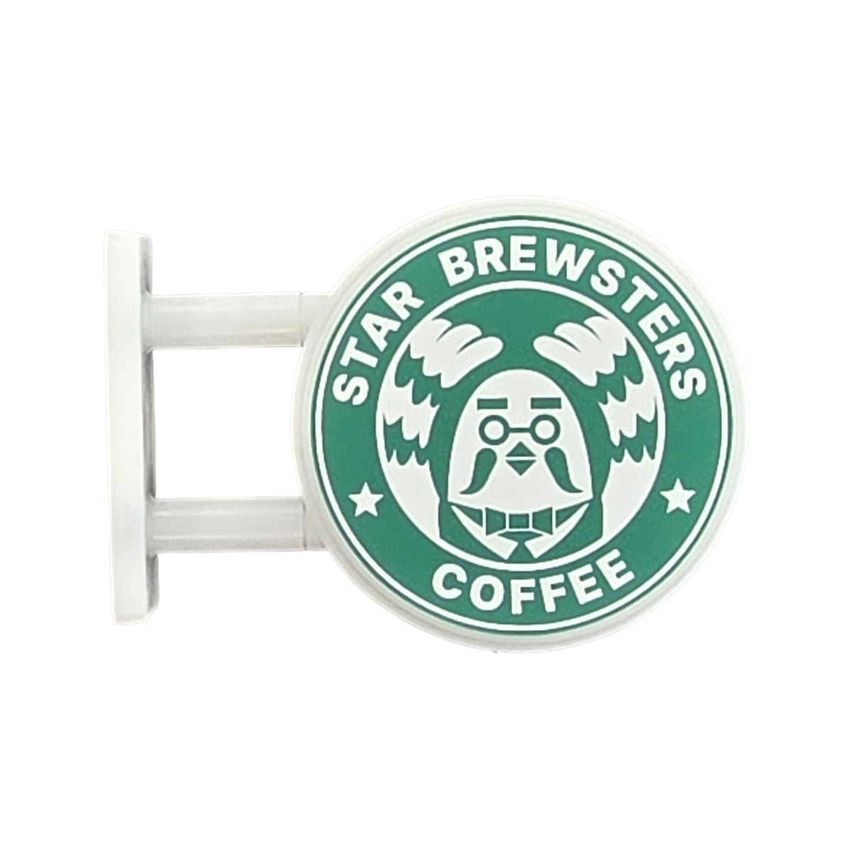 StarBrewsters Magnet Light by Pinbuds, in daylight, unlit
