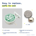 StarBrewsters Magnet Light by Donburee x Pinbuds, easy to replace and safe to use battery