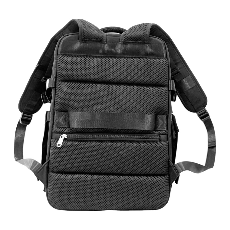 Foam back and chest strap