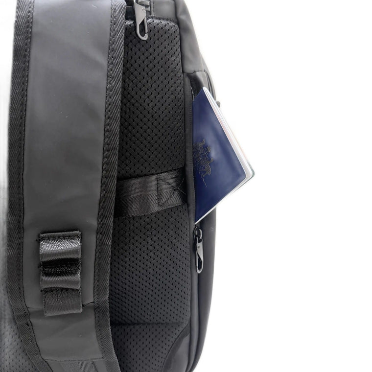 Hidden back pocket