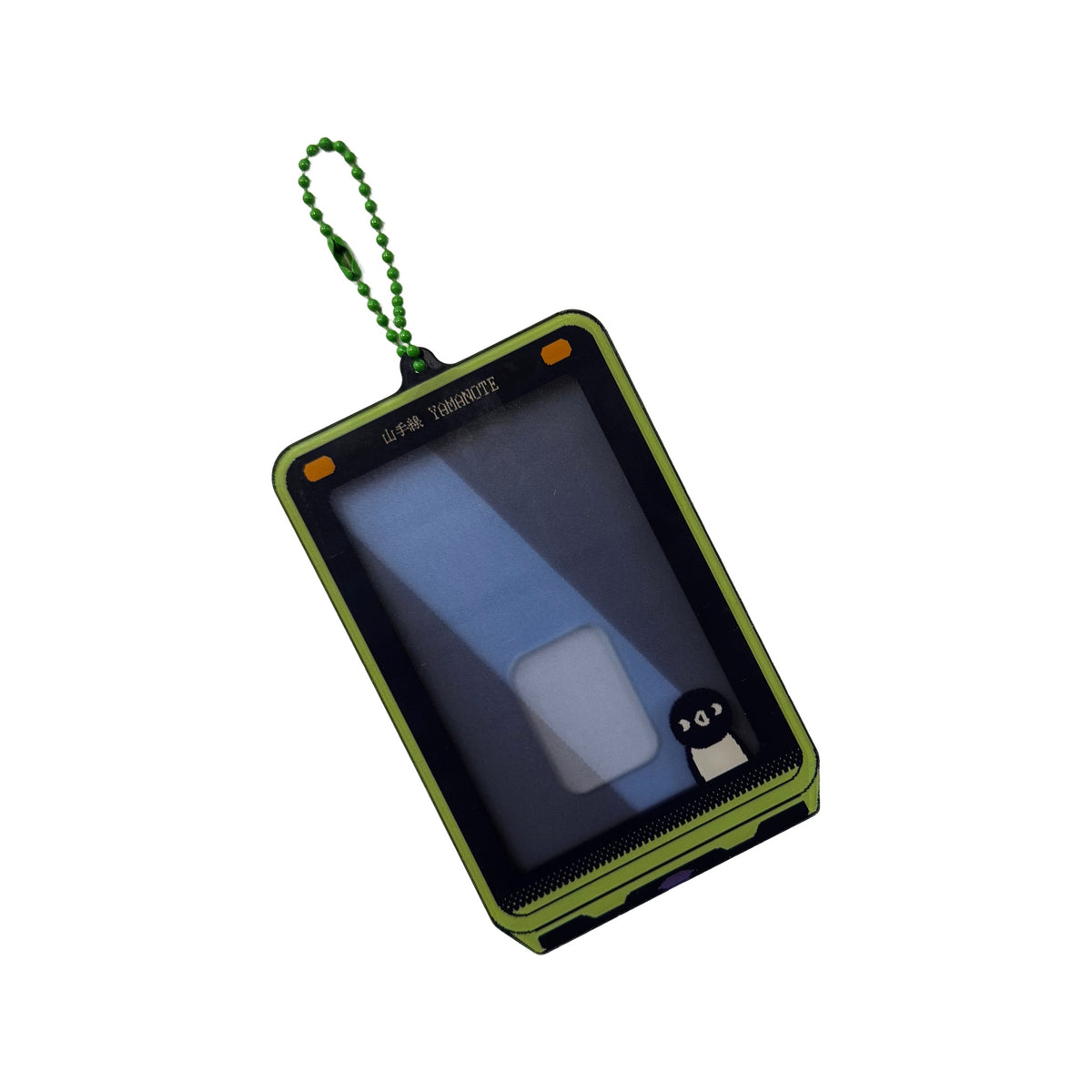 Yamanote Photocard Holder by Pinbuds, front of the photocard holder
