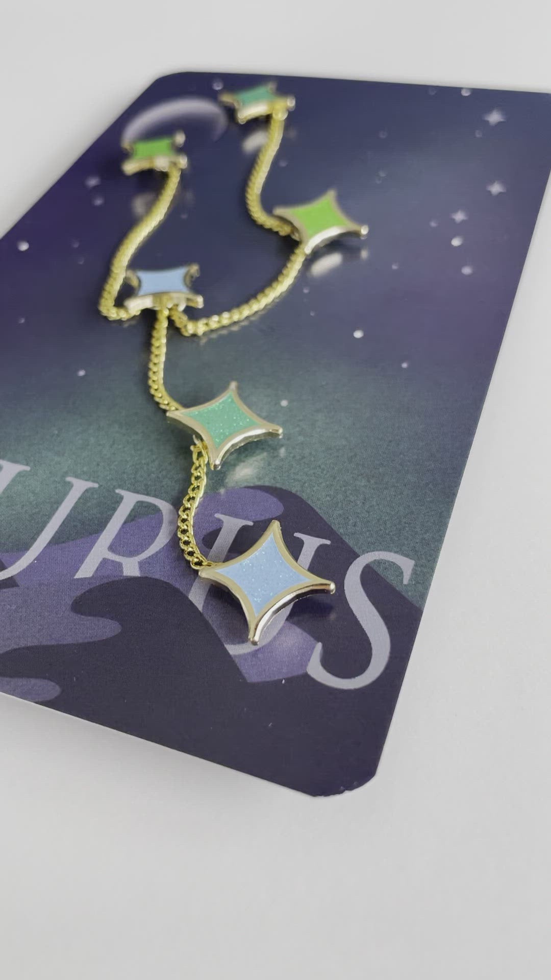 Taurus Star Sign Pin, video