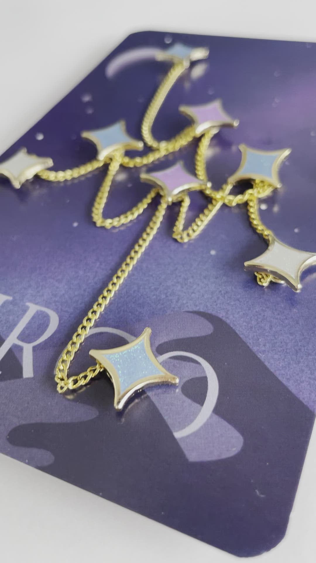 Virgo Star Sign Pin, video