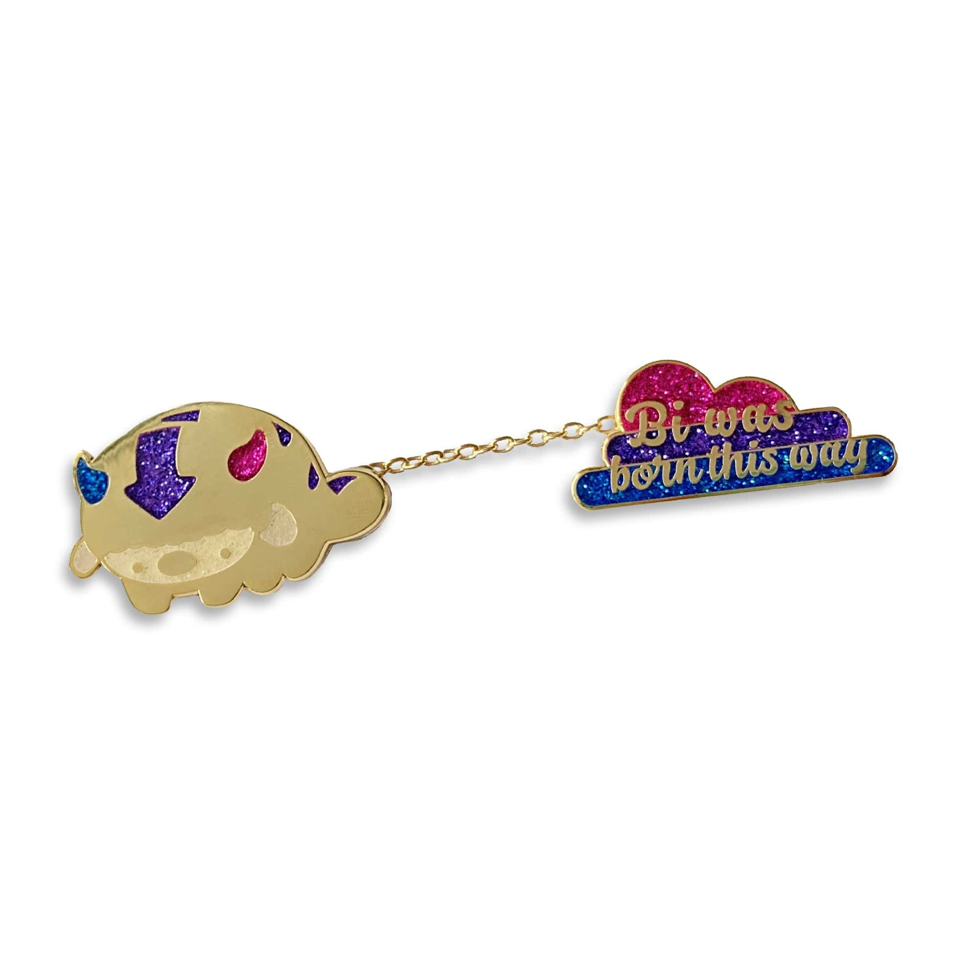 cuddlefish Bi-son & Bi Born This Way (2 Pin Set)
