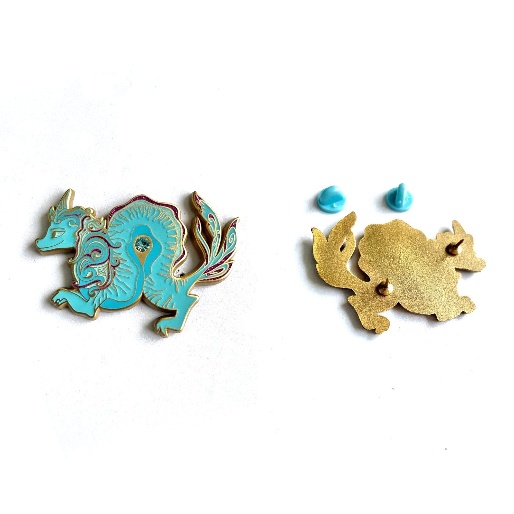 cuddlefish The Last Dragon Pin (Glow in the dark)