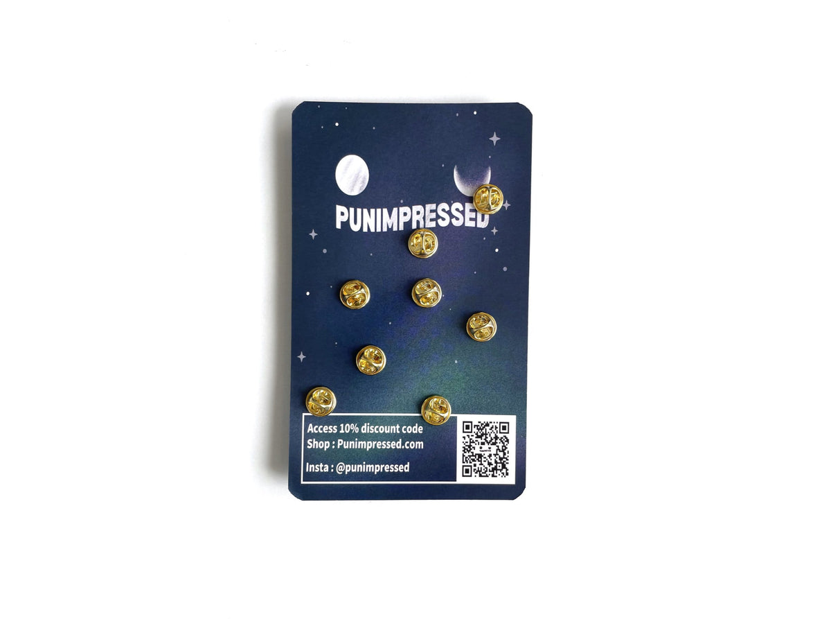 Aquarius Star Sign enamel pin, designed in Sydney