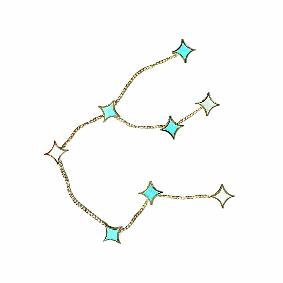 Aquarius Star Sign enamel pin by Pinbuds