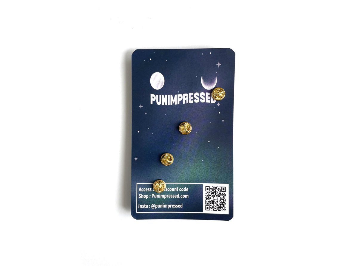 Aries Star Sign enamel pin, designed in Sydney