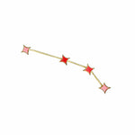 Aries Star Sign enamel pin by Pinbuds