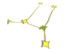 Gemini Star Sign enamel pin, designed in Sydney