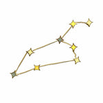 Leo Star Sign enamel pin by Pinbuds