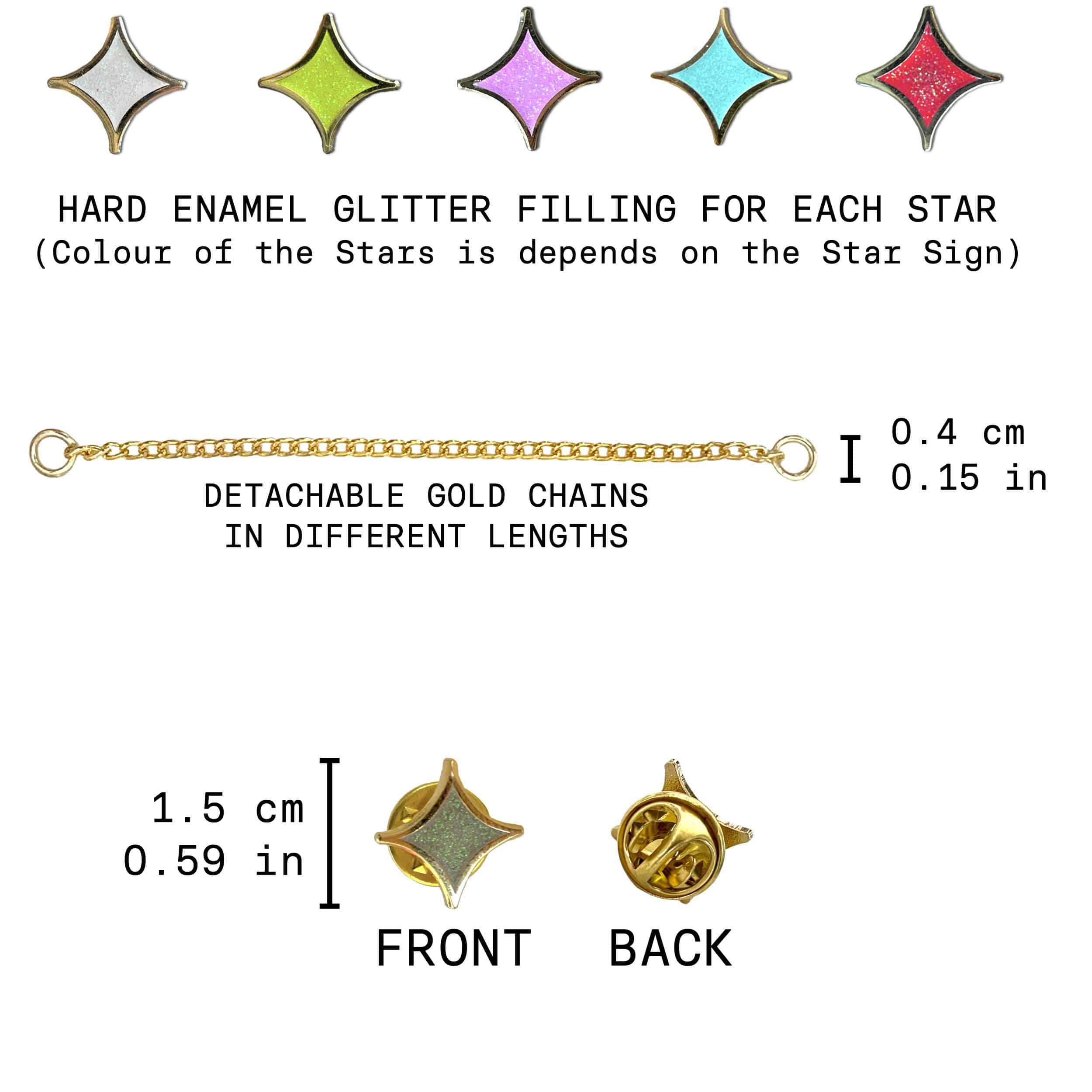 donburee LEO Pin | Jul 23 - Aug 22